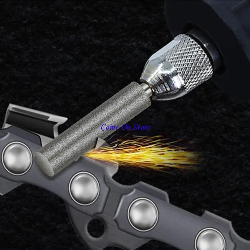 M6CF Lightweight Diamantine Grinding Stone Tip for Electric Chainsaw Chain Sharpening