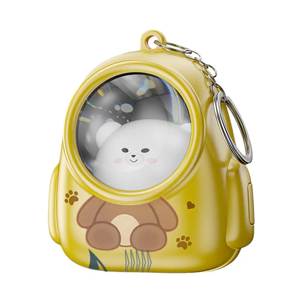 Mini Keychain Flashlight LED Keychain Light Portable Small Gift Light Cat Kids Birthday Pendant Supplies Flashlight Gift R4Z4