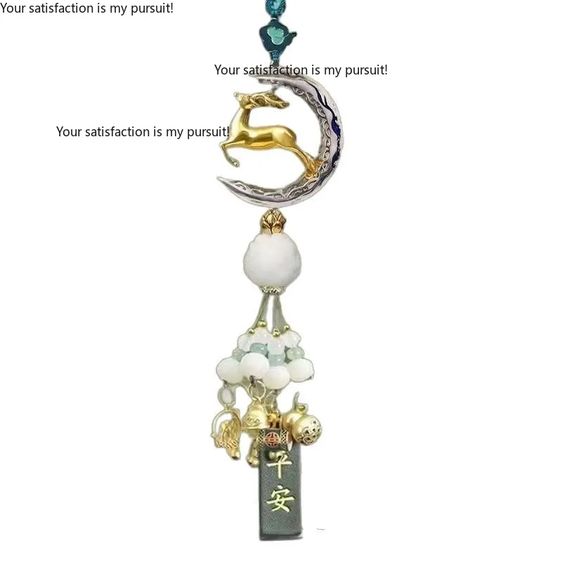 safe road car pendant high-end atmosphere car pendant deer