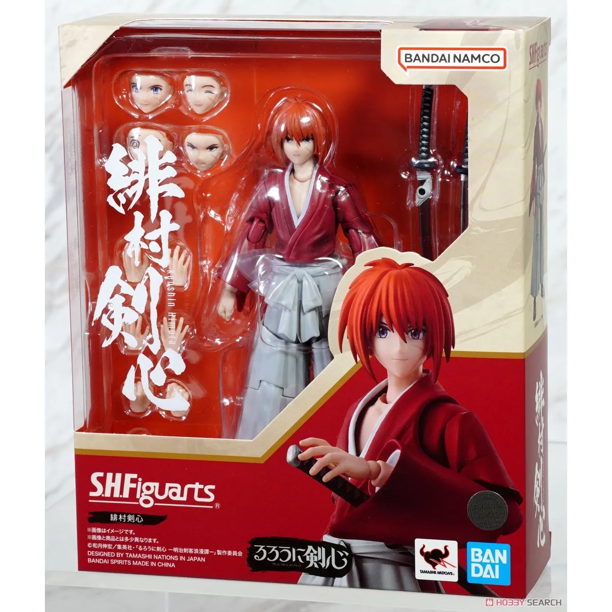 Bandai SHF Rove Kenshin Fuemura Kenshin Can Be Done in Stock