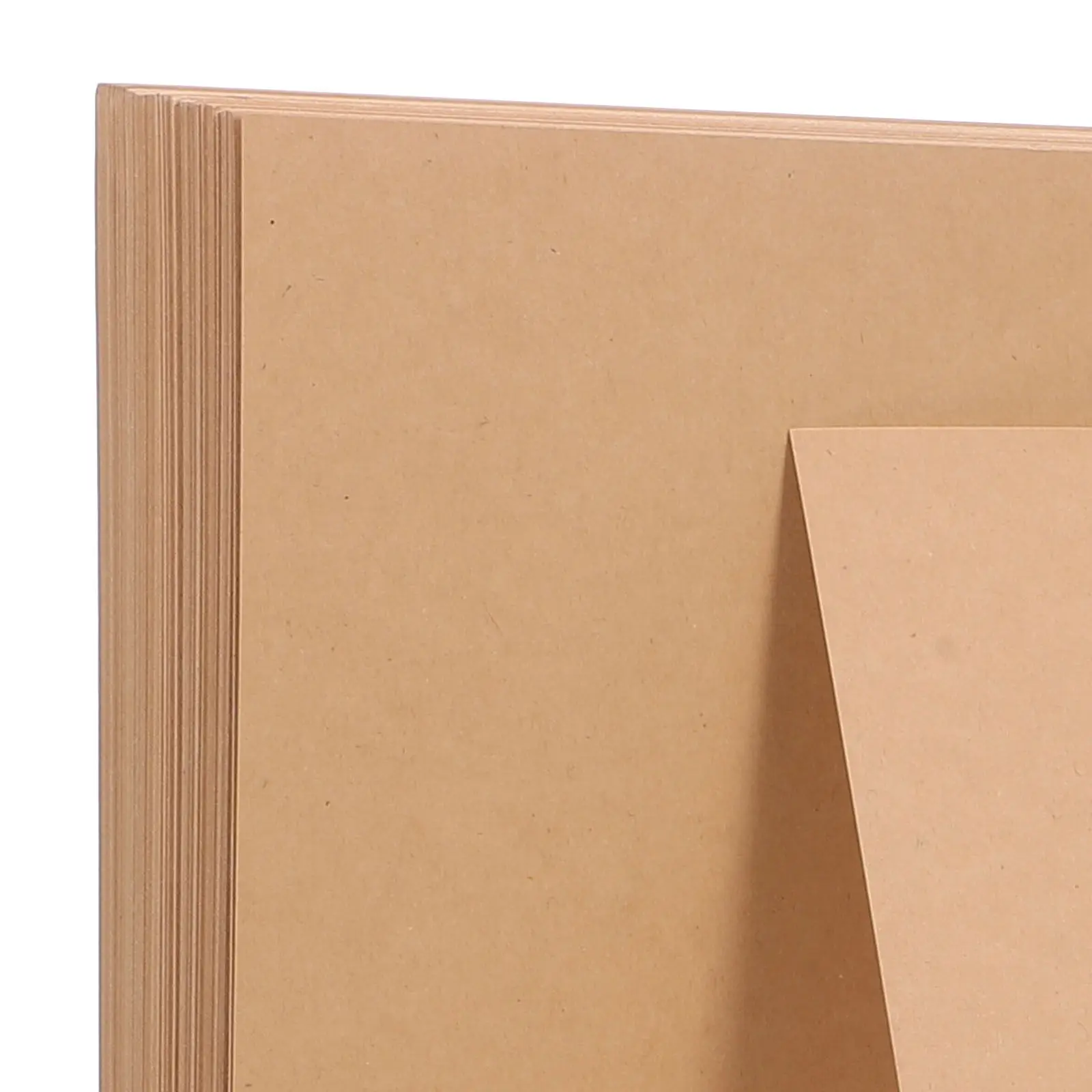 100Sheets Brown Card Stock Kraft Paper 180G Heavy Duty Blank Cards for DIY Wedding Anniversaries Birthday Baby Shower
