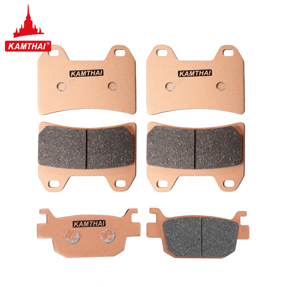 

KAMTHAI Front and Rear Brake Pads For Benelli BJ300GS BJ300 BN251 BN300 BN302 TNT300 TNT 300 TNT 25 Leoncino TRK 251 Accessories