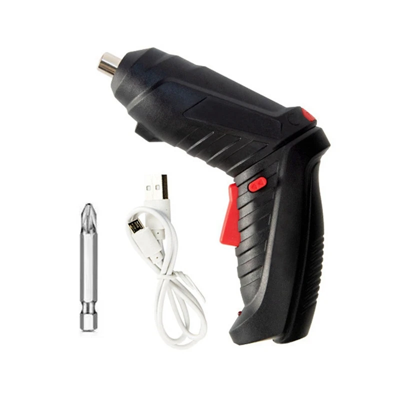 3.6V Wireless Screwdriver Kit Rechargeable Lithium Electric Hand Drill Rotatable Multi-Function Power Tools