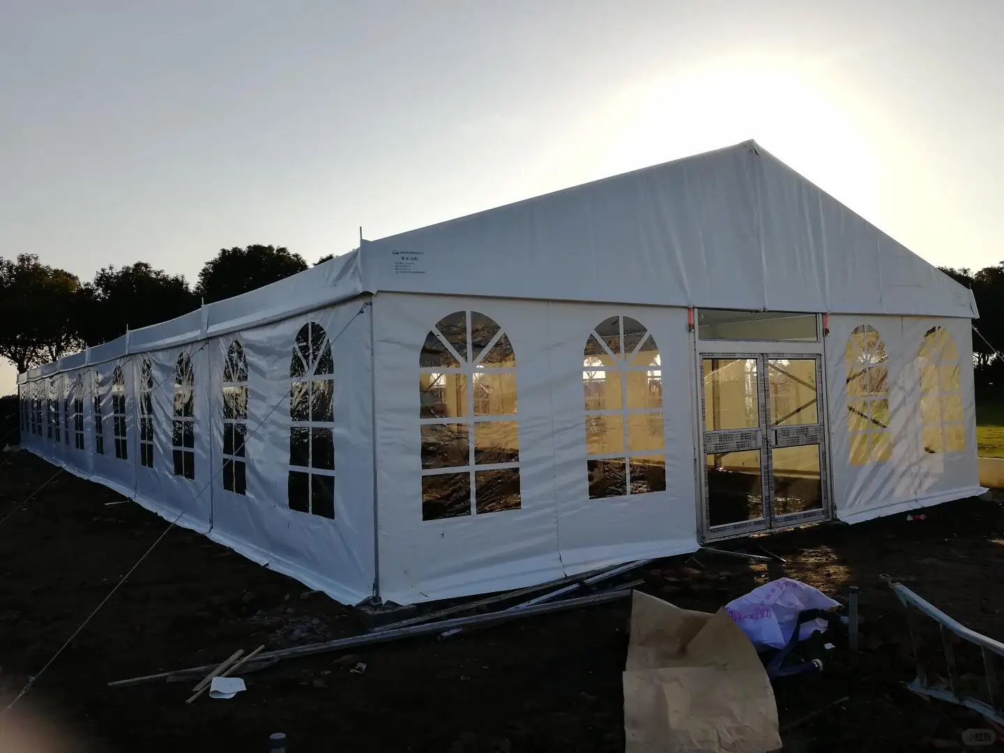 Large Outdoor Aluminum Alloy Custom Size Heavy Duty Tents For Events Wedding Event Shelter Canopy All Seasons