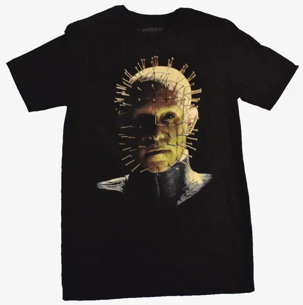 Vintage Hellraiser T Shirt Large Black 90S Horror Movie Promo Pinhead Clive Barker