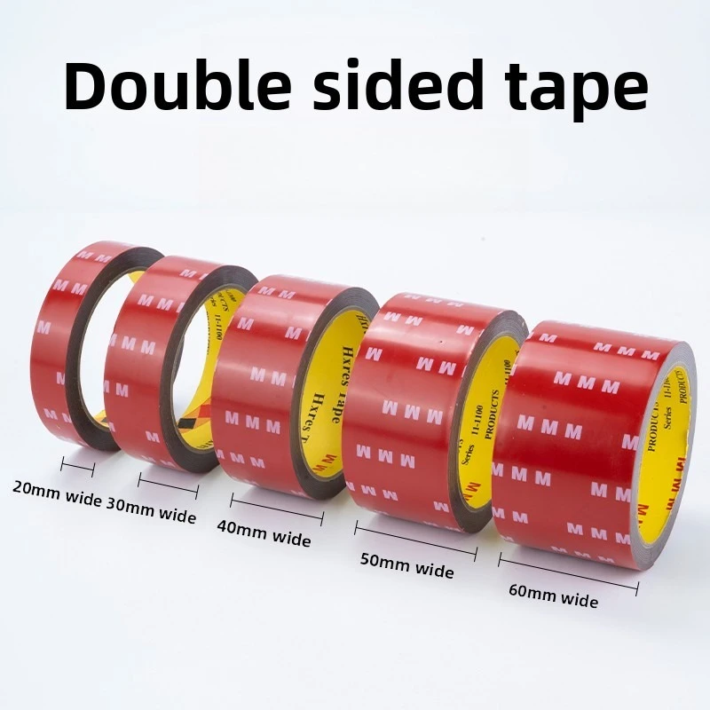 3Meters Strong Double Sided Adhesive Tape With High Viscosity For Automotive Use High Temperature Resistant Fixed Adhesive Patch