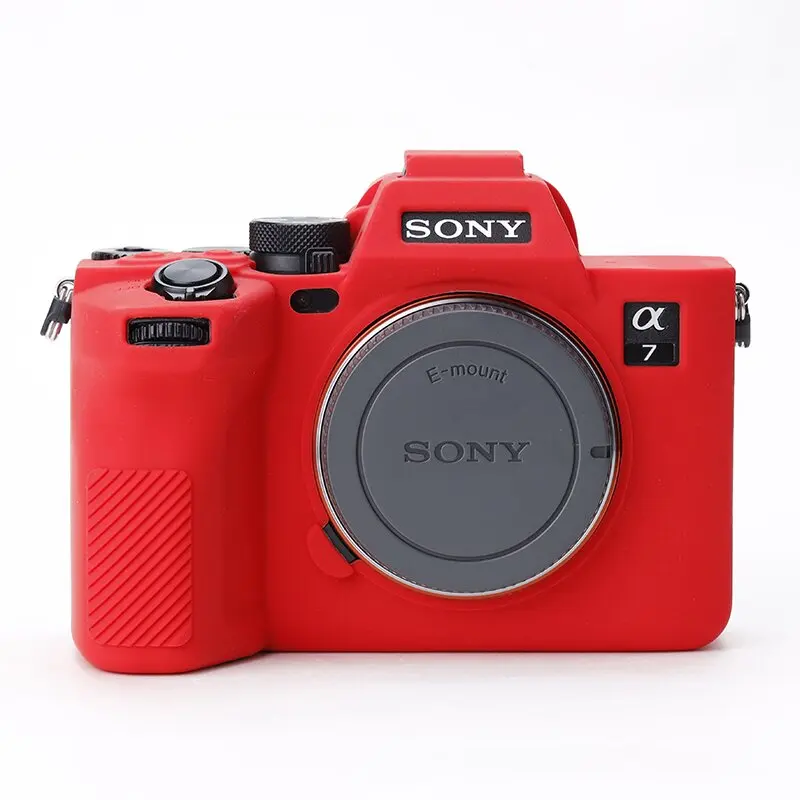 Custodia In Silicone Per Sony Alpha A7IV/A7V/A7M4 | Su Misura | Leggera E Compatta | Accesso A Tutti I Pulsanti | Protezione Antiurto