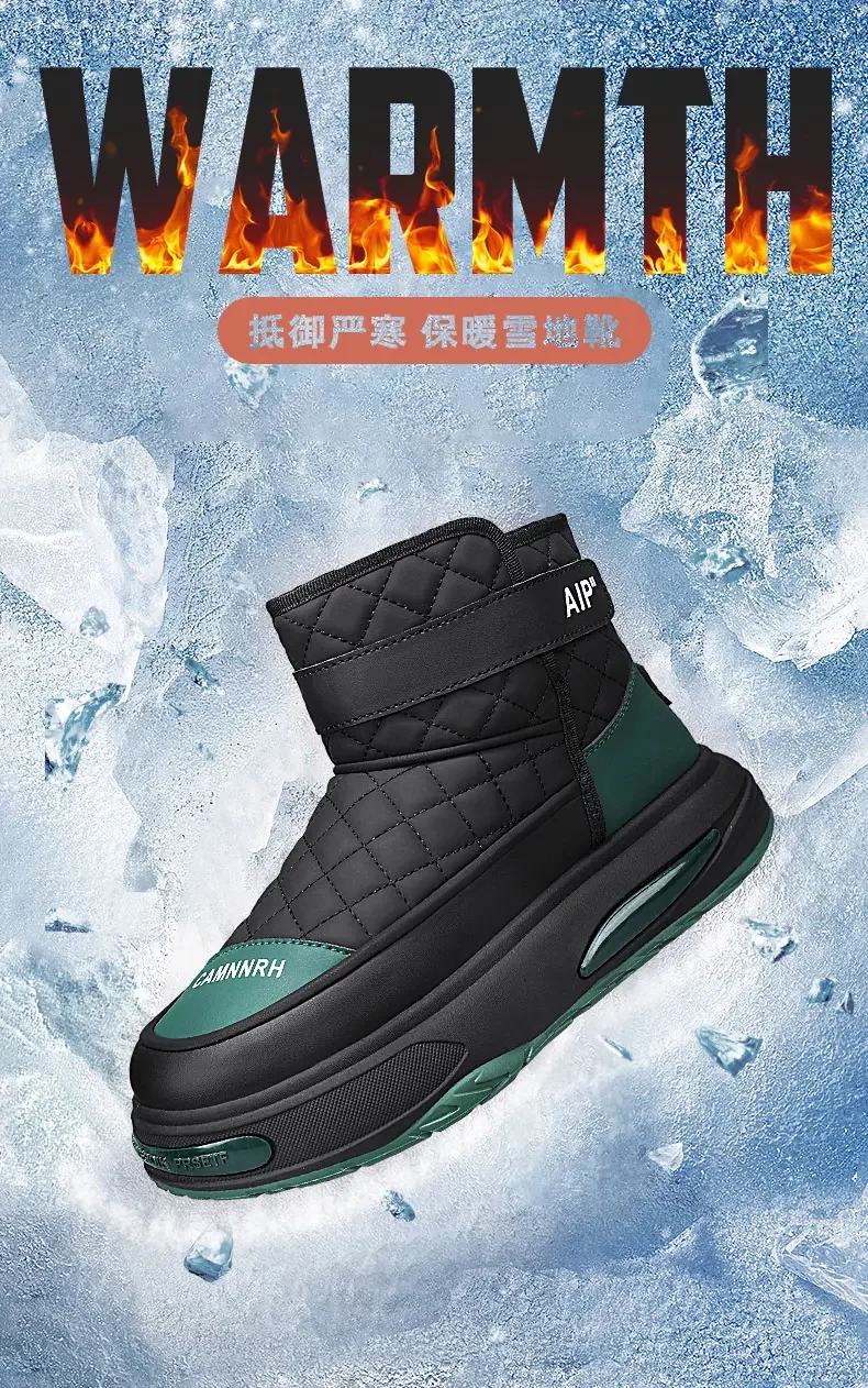 Special Factory Store Autumn and Winter High Top Men's Cotton Shoes Snow Boots