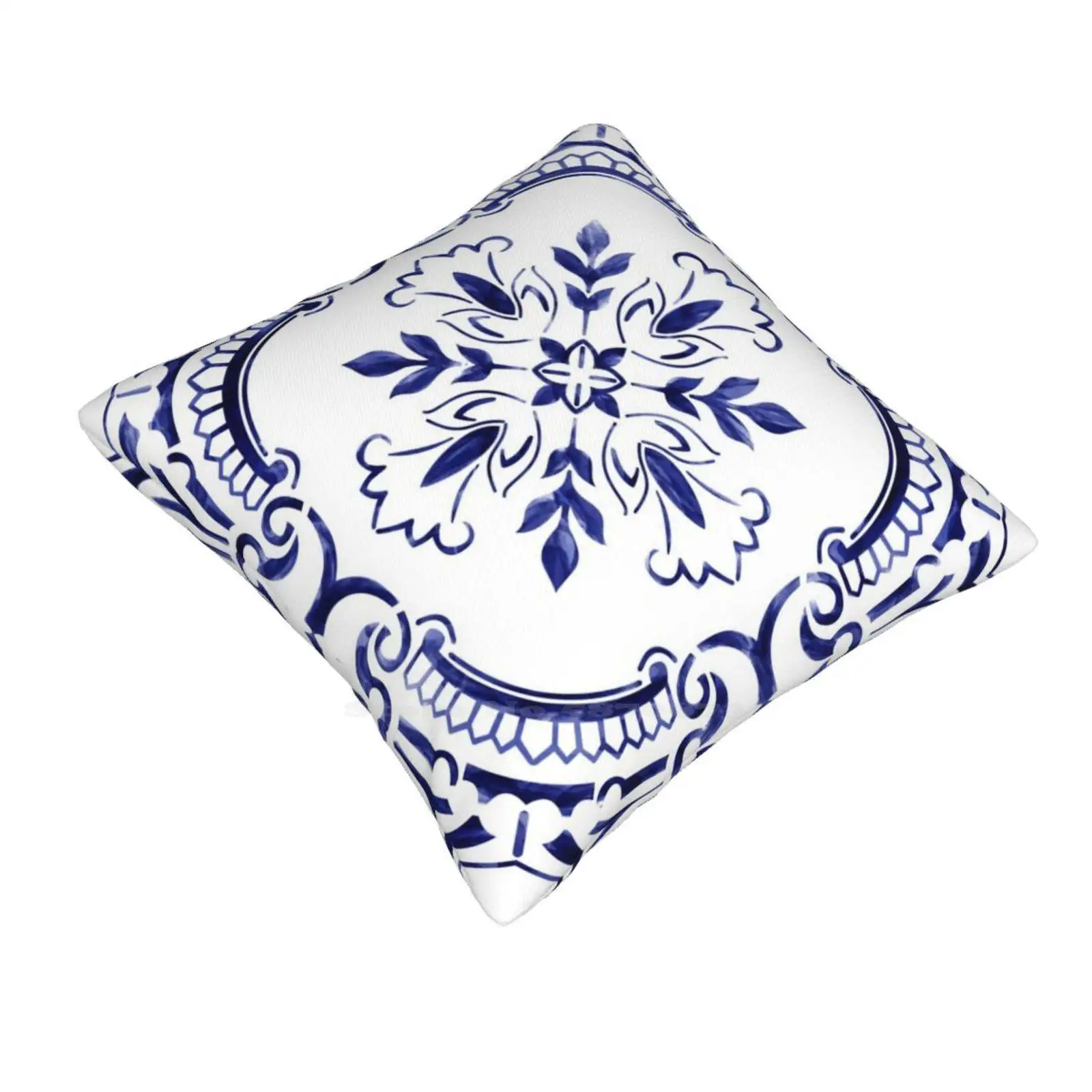 Portuguese Tile-Exclusive Design Pillows Case Bedroom Home Decoration Portuguese Tile Portugal Lisbon Lisboa Porto Azulejo