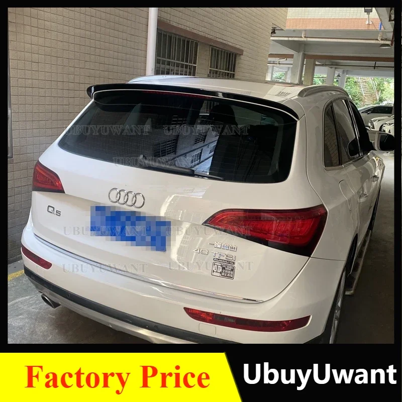 

For Audi Q5 2011-2018 high quality ABS Plastic Unpainted Color Rear Spoiler Wing Trunk Lid Cover Car Styling