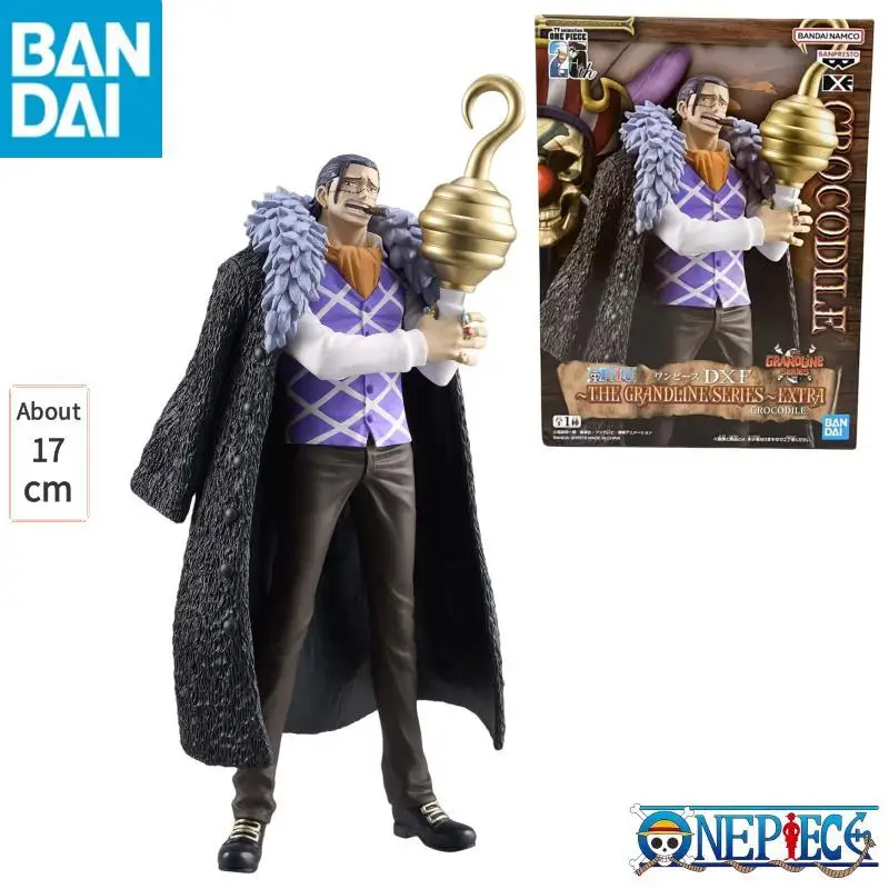 

BANDAI Original Figures ONE PIECE Sir Crocodile DXF THE GRANDLINE SERIES EXTRA CROCODILE Action Figures PVC Dolls Model Toy Gift