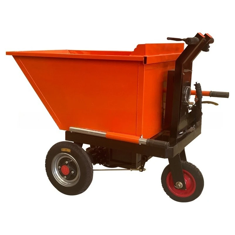 Construction site electric trolley tricycle construction site bucket truck dump truck handling cement breeding agricultural