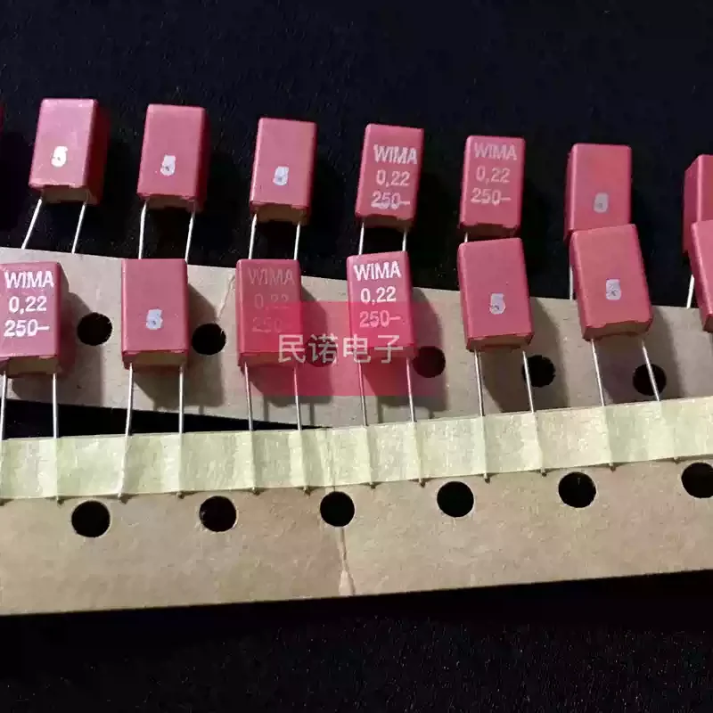 10-100pcs-mks2-250v-022uf-250v-224-220nf-distancia-entre-pinos-5mm-novo-capacitor-wm-wima-5