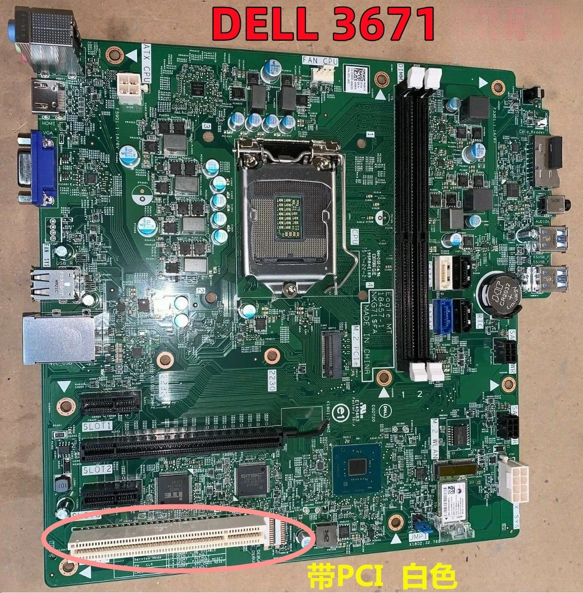 DELL Vostro 3670 3671 Motherboard 19422-1 17529-1 18457-1 FPP7F