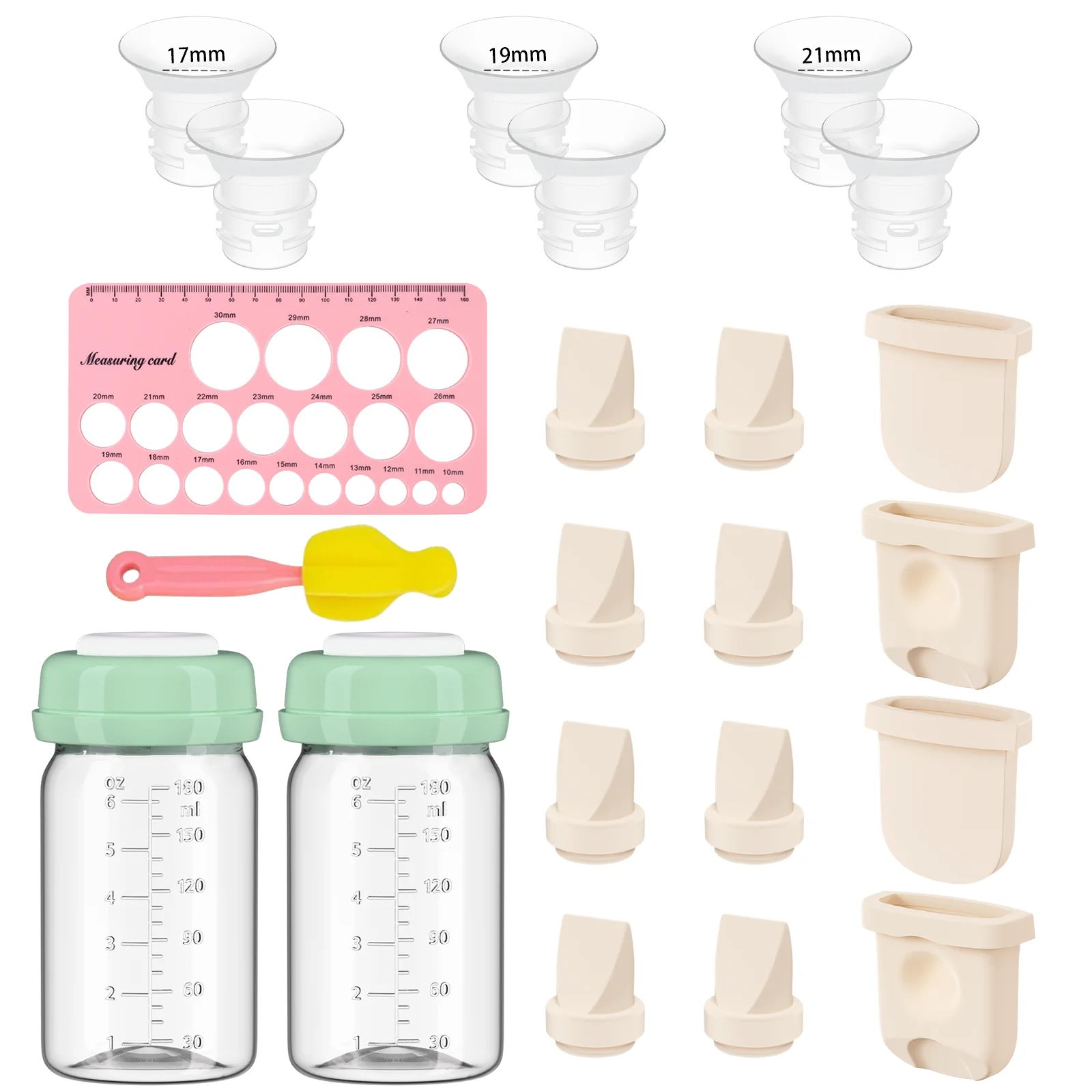 kit-de-22-piezas-de-repuesto-para-extractor-de-leche-eufy-s1-pro-s1-e20-e10-que-incluye-8-valvulas-de-tipo-«pico-de-pato»-y-4-diafragmas