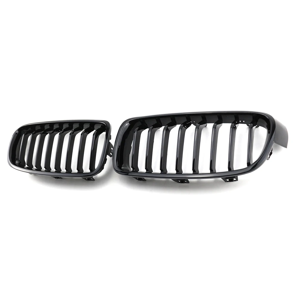 

Factory Auto Car Bumper 3 Series F30 2012-2019 Grille ABS Glossy Black Single Slat Line Kidney F35 F30 Front Grille for BMW