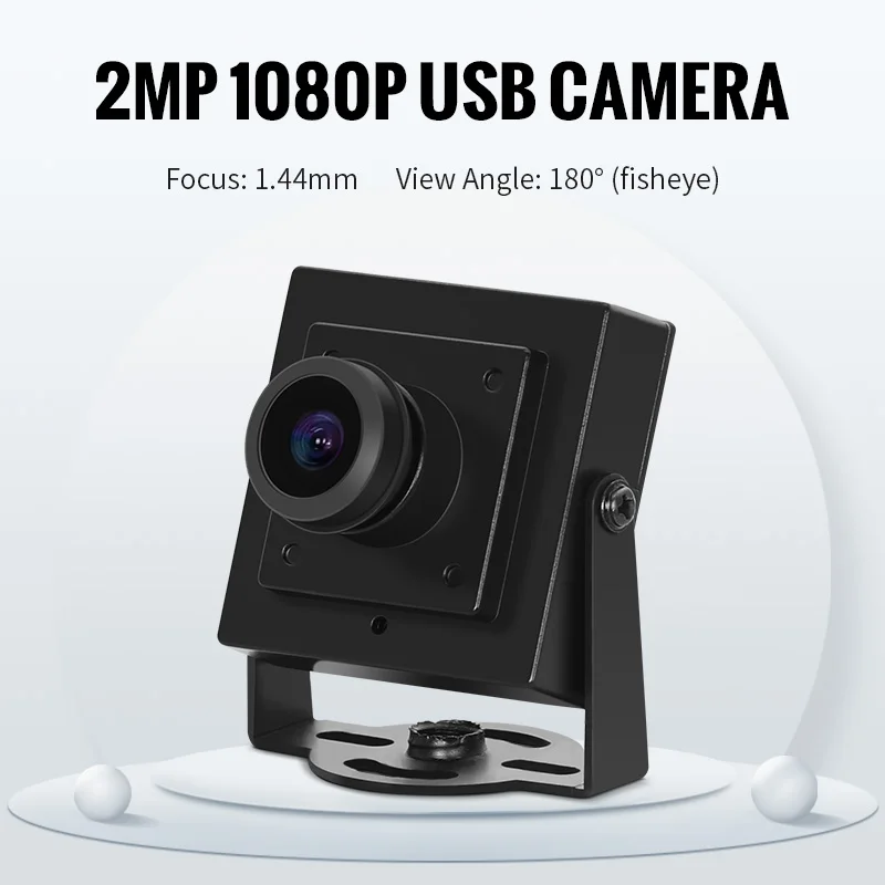 3200 AR0230 2MP 1.44mm 180degree fisheye lens USB Plug Play Webcam H.264 Wide dynamic UVC 1080P Industrial vision camera