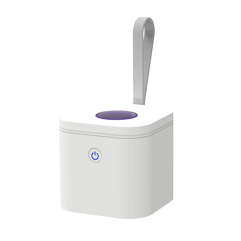2026 New Square Compact Household Sterilizer for Pacifiers Earphones Dentures E.Coli Sanitizing Device