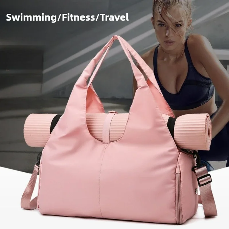 Nuova borsa da yoga, borsa sportiva e fitness da donna, borsa per bagagli a mano, borsa da viaggio durevole di grande capacità