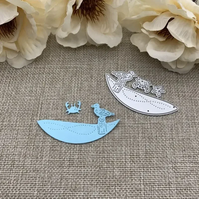 

Металлические вырубные формы для скрапбукинга: птицы, крабы, морские звезды, круги. Декоративные трафареты для тиснения и рукоделия.