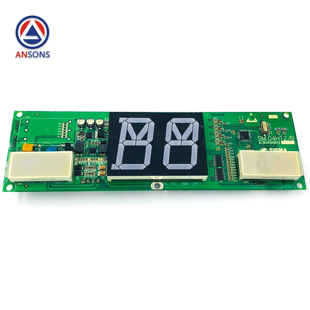 

SM.04H12/B A3N49869 SIGMA Elevator Display PCB LOP HOP Horizontal Display Board Ansons Elevator Spare Parts