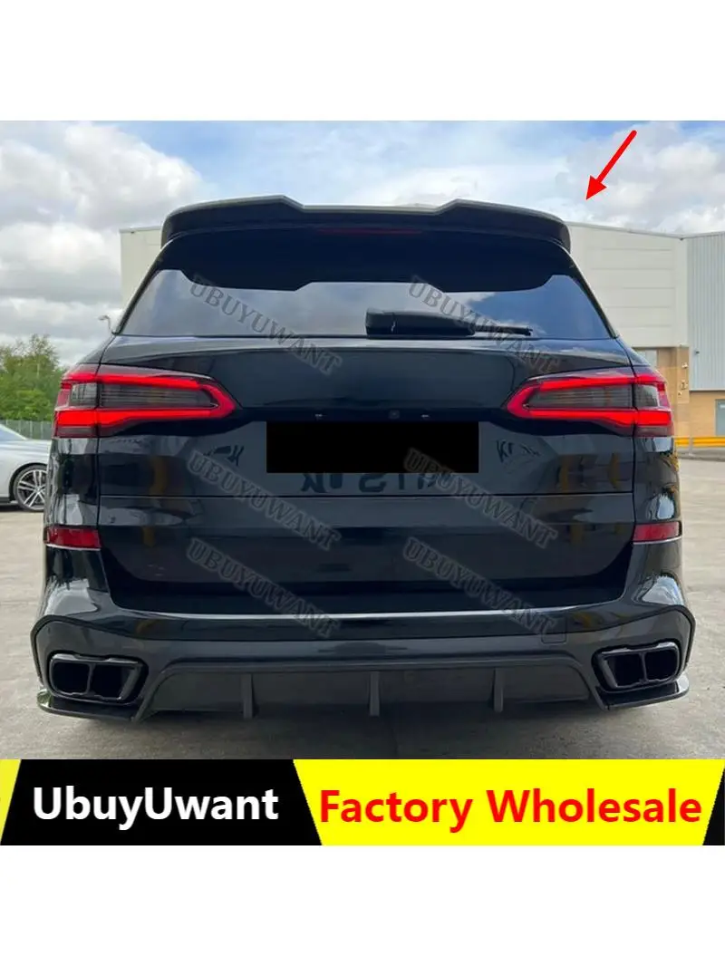 Achterklepspoiler van carbon fiber voor BMW X5 G05 M Sport 2019-2022 - afbeelding 2