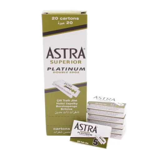 300pcs 100x3 Packs Astra Superior Razor Blade Platinum Double - Edged Safety Shaving Razor Blade - Fast Shipping Save Money