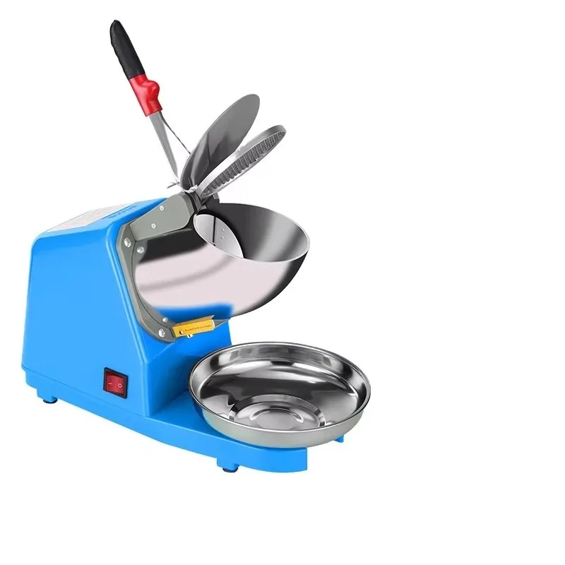 

Double Blade Ice Breaker Snow Shaved Ice Electromechanical High Power Commercial Ice Machine US and British Rules Slush Machine