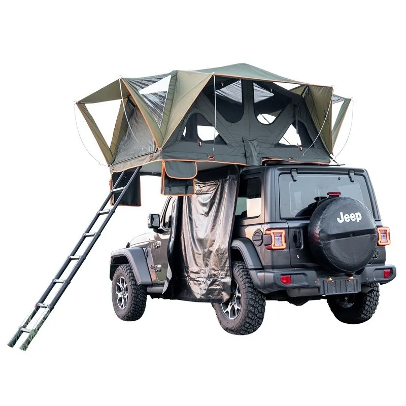 

Roof tent family interactive outdoor camping 3-4 people large space sunroof starry sky