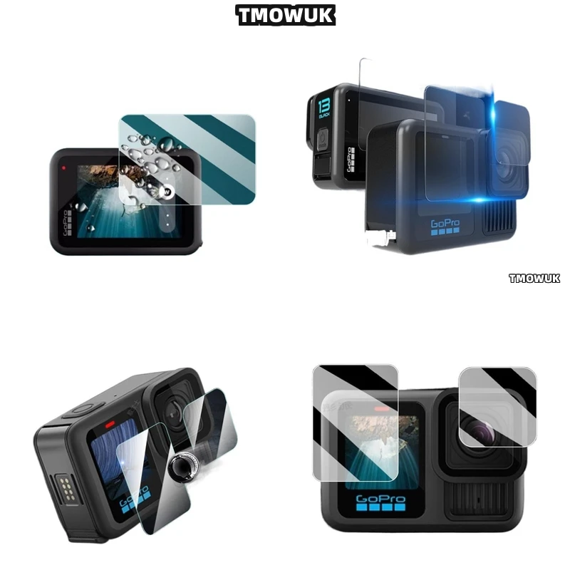 

For GoPro Hero 13 Flexible Use Tempered Glass Protector