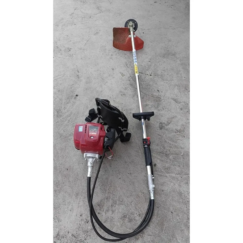 芝刈り機バックパック 4 ストローク小型家庭用多機能農業芝刈り機除草アーティファクト