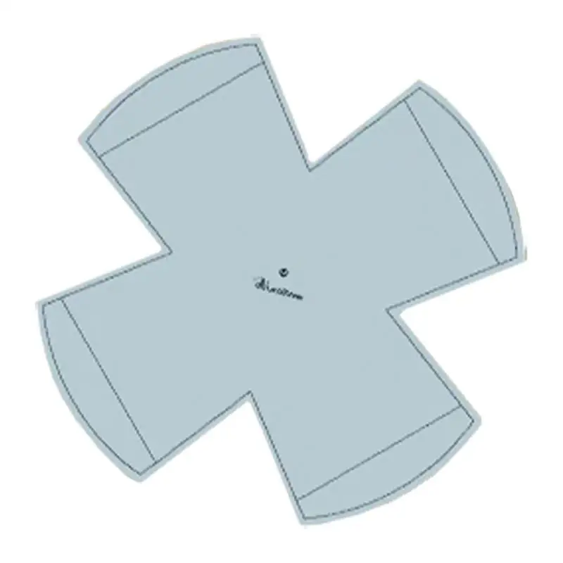 Bowl Cozy Template Sewing Ruler Pattern Template Christmas Basket Template Cutting Ruler Sewing Machine Ruler For Bag Basket