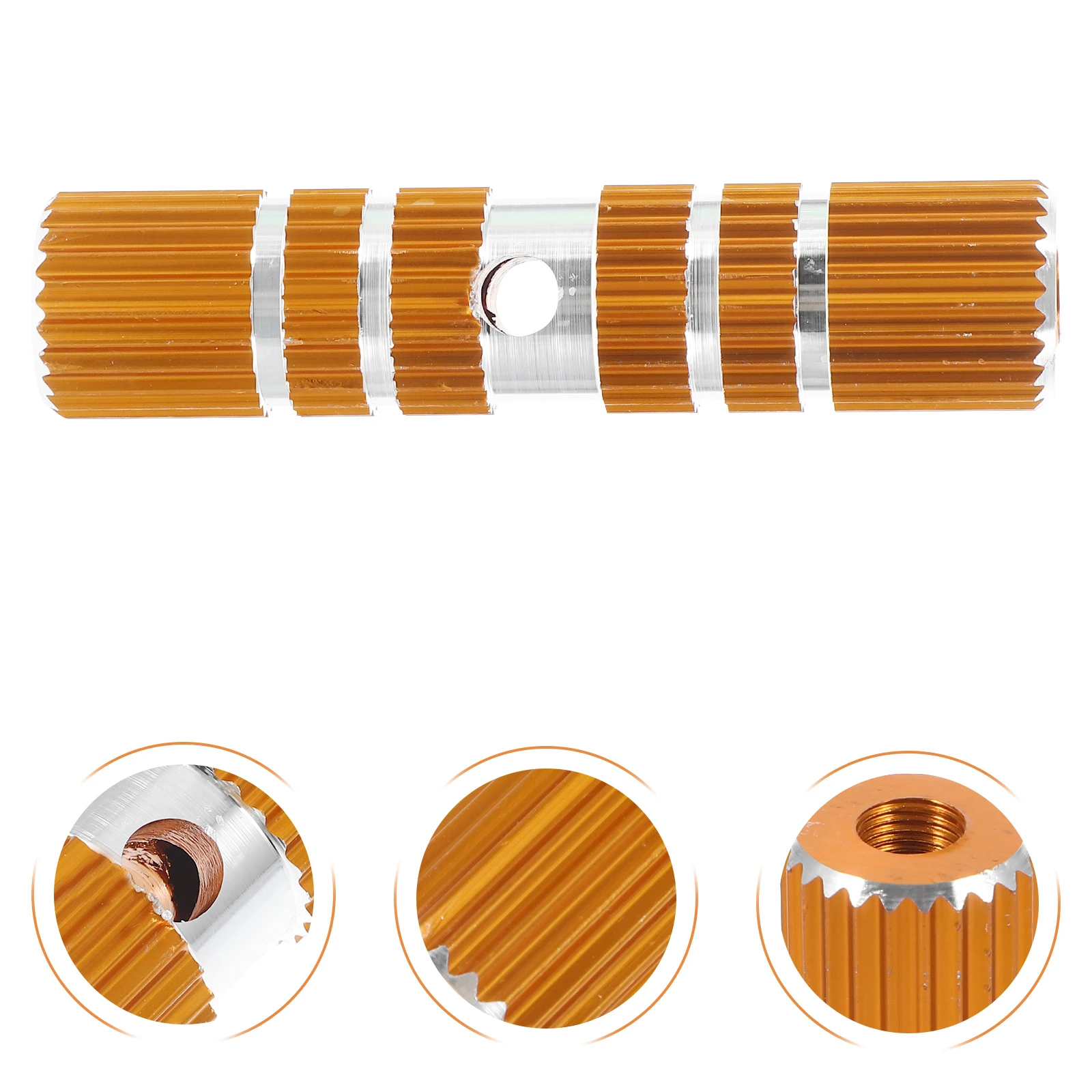 

Aluminum Alloy Bicycle Cylinder Pedals Pegs 9.5Mm 10Mm Quick Release Bike Footpegs For Mountain Regular Bikes Red