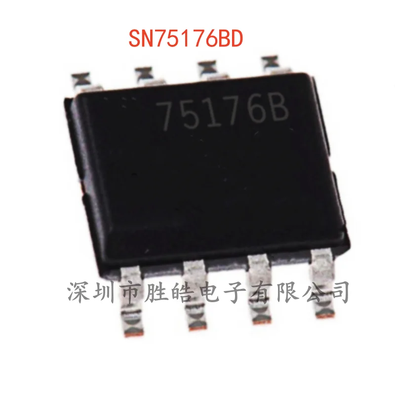 

(10PCS) NEW SN75176BD SN75176 RS422 / RS485 Differential Transceiver Chip SOP-8 SN75176BD Integrated Circuit