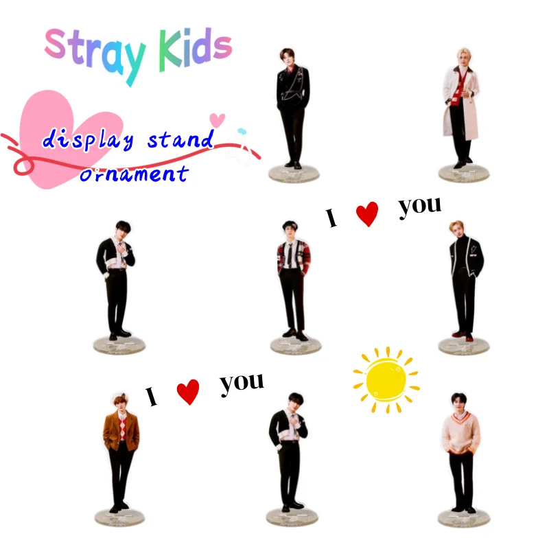 

SKZOO Stray Kids Bangchan High-Value Creative Personality Standee Display Acrylic Super Cool Desk Ornament Gift for Friends
