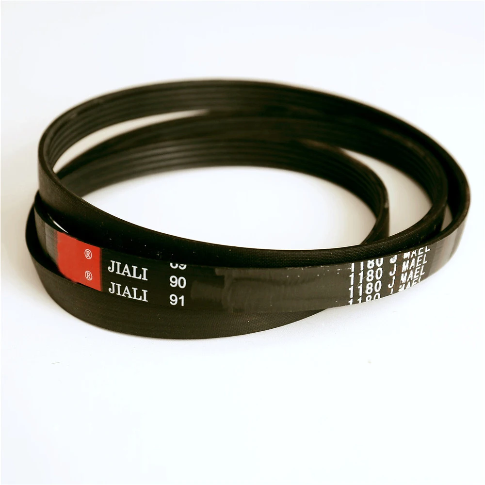 11.7mm Univesal Belt Drive Belt Ribbed V-Belt 1180 J MAEL For Siemens Drum Washing Machine 
