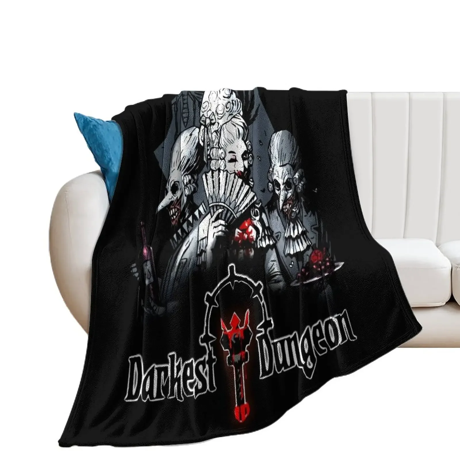 darkest-dungeon- Throw Blanket Furry Decorative Sofas Bed Fashionable Loose Blankets