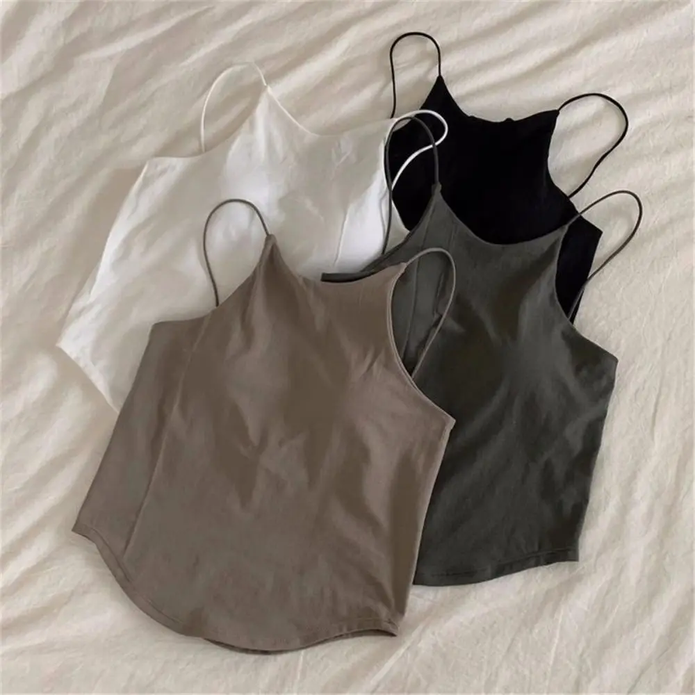 Fashion Wireless Sexy Camisole Beauty Back Seamless Crop Top Women Underwear Women Summer Wear