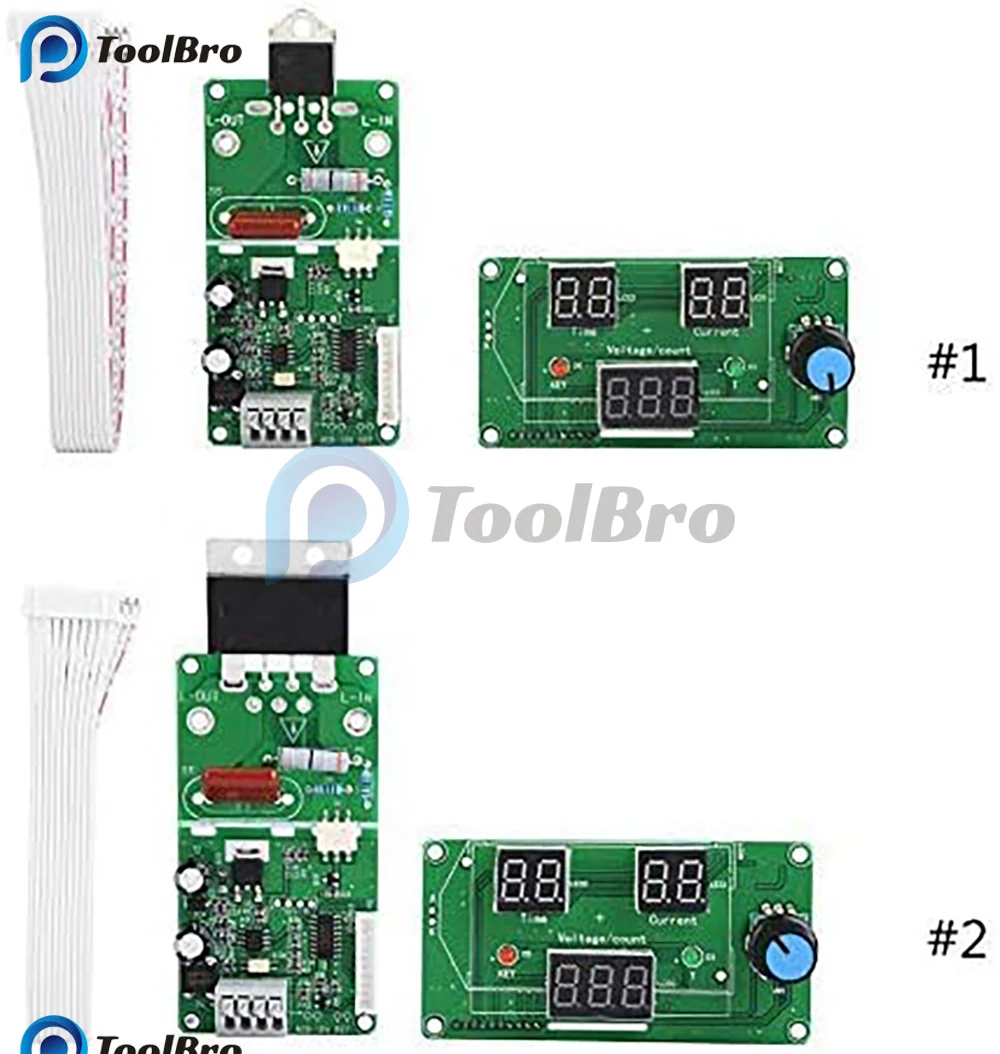 40A 100A Encoder Spot Welder Welding Machine Soldering Control Module Single Pulse Solder Machine Developed Board