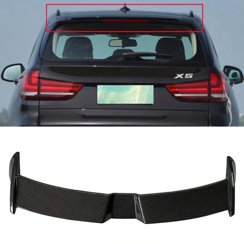 

For GT Roof Accessory Spoiler BMW X5 F15 ABS Material Car Trunk Rear Lip Wing Tail Body Kit Refit 2014-2018 Year