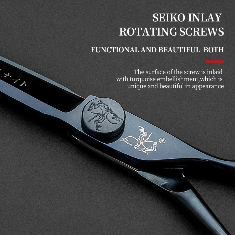 Product 6.0 Inch Hitachi 440C Steel Scissors Hair Cut Hairdressing Hair Scissors