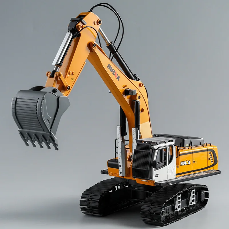 

US Stock Kabolite 599 Metal 1:14 RC Excavator RTR Remote Control Digger Model Toy Lights Construction Car Vehicles TH22703-SMT2