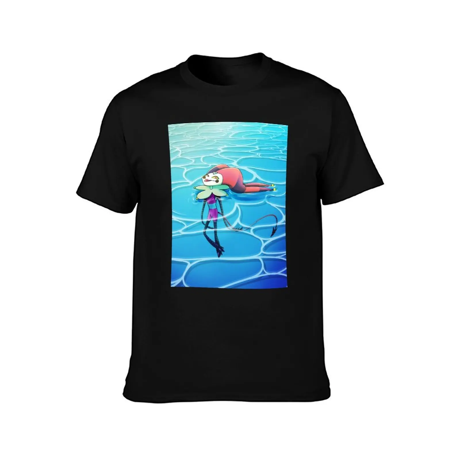 !!Fizzarolli!! T-Shirt, Summer Casual Cotton Tee, Oversized Streetwear Tops, Vintage Graphic Print, Loose Fit Short Sleeve