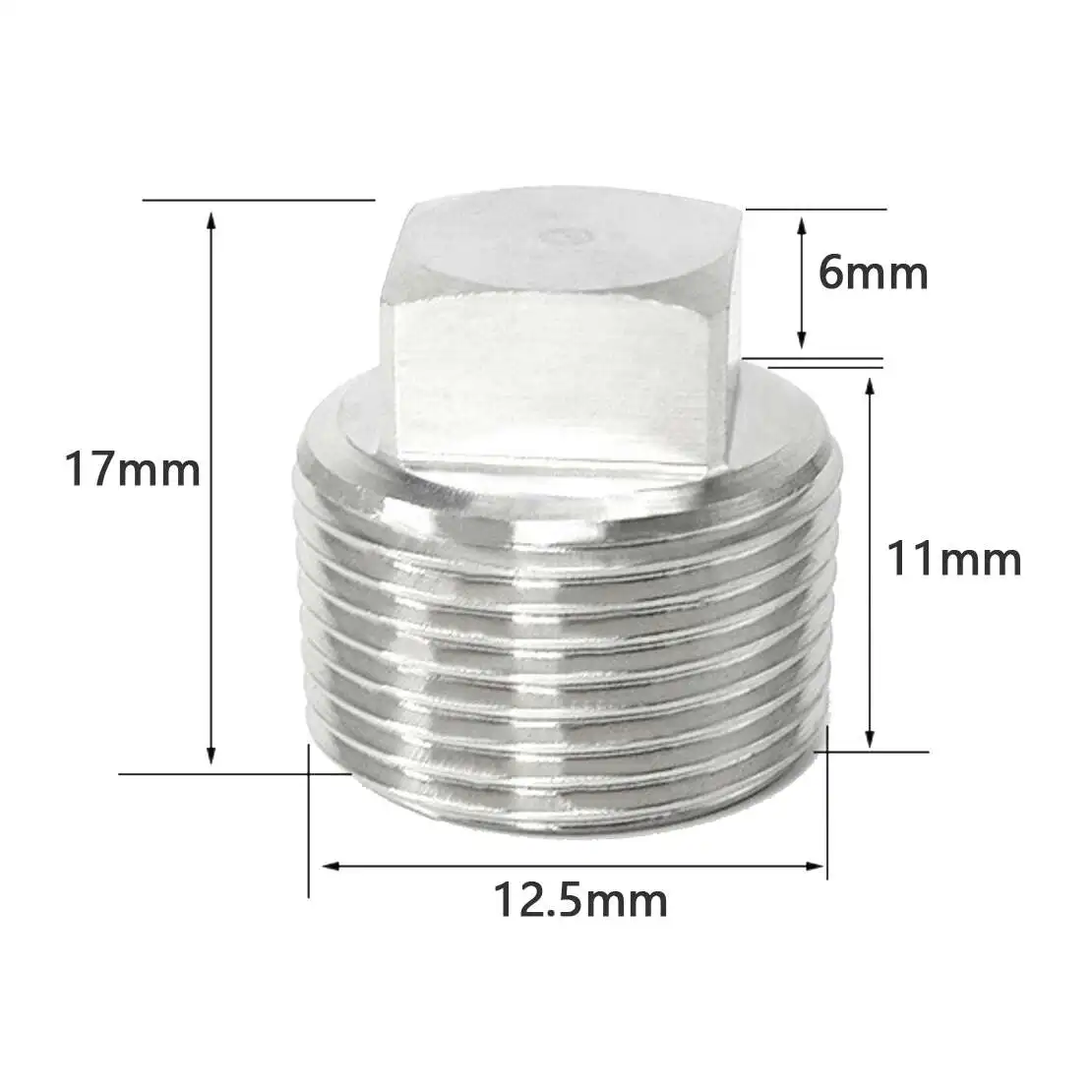 

Запасная сливная пробка корпуса морской лодки NPT 1/4 дюйма из нержавеющей стали