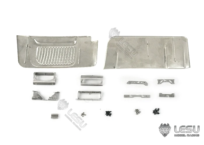 LESU 1/14 LKW-Simulationsmodell, schweres Abschleppgerät, Spoiler, Tamiya-Modifizierungsmodell, Auto G-6194 – Detail 3