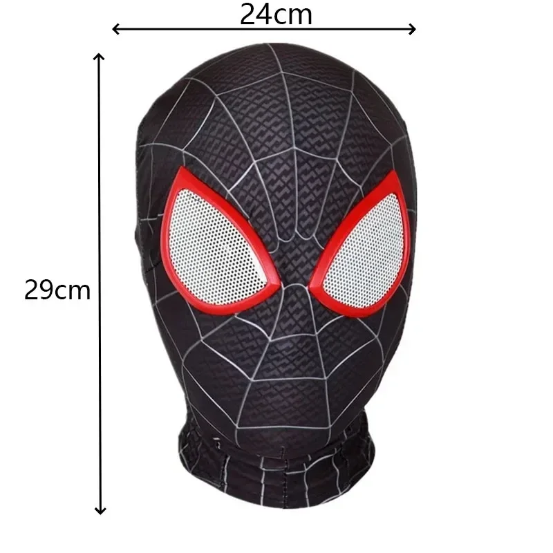 Volwassen Superheldenmasker Kinderen Peter Parker Masker Filmpersonages Halloween Cosplay Spiderman Hoofddeksels Kostuums Spel Rekwisieten