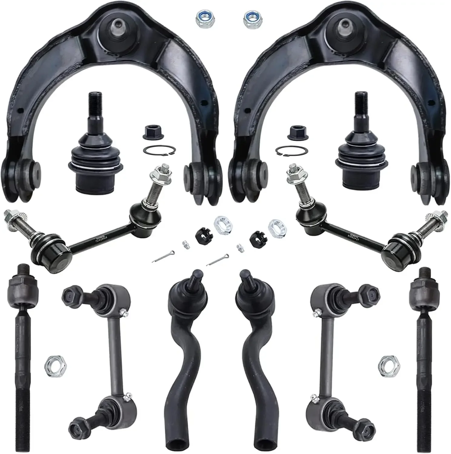 

Popular Hot sell Front Upper Control Arms and Lower Ball Joints+Sway Bar End Links Suspension Kit for 2011-2015 Dodge Durango Je