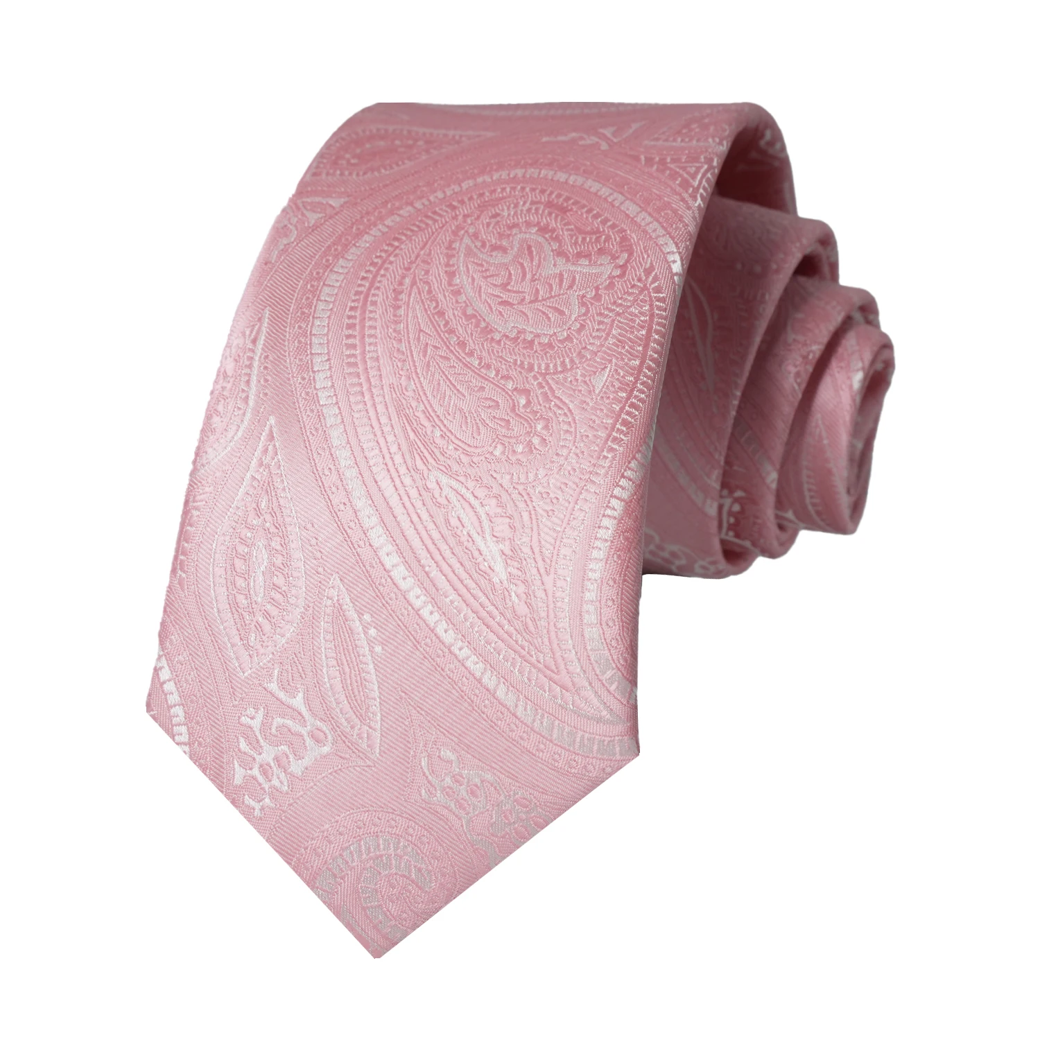 Herren Paisley Jacquard Krawatte Luxuriöse Polyester-Seidenkrawatte Klassische Formelle Business-Hochzeits-Party-Krawatte Modisches Anzug-Accessoire – Detail 8