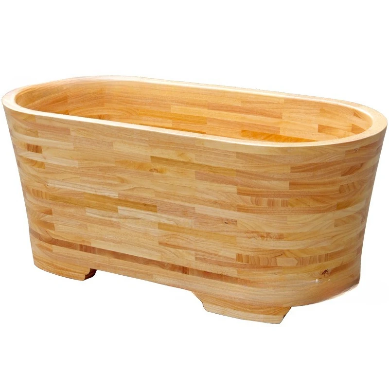 

Wooden bucket Bath tub Solid wood bathtub Large bath bucket Thickened bucket hoop bath tub