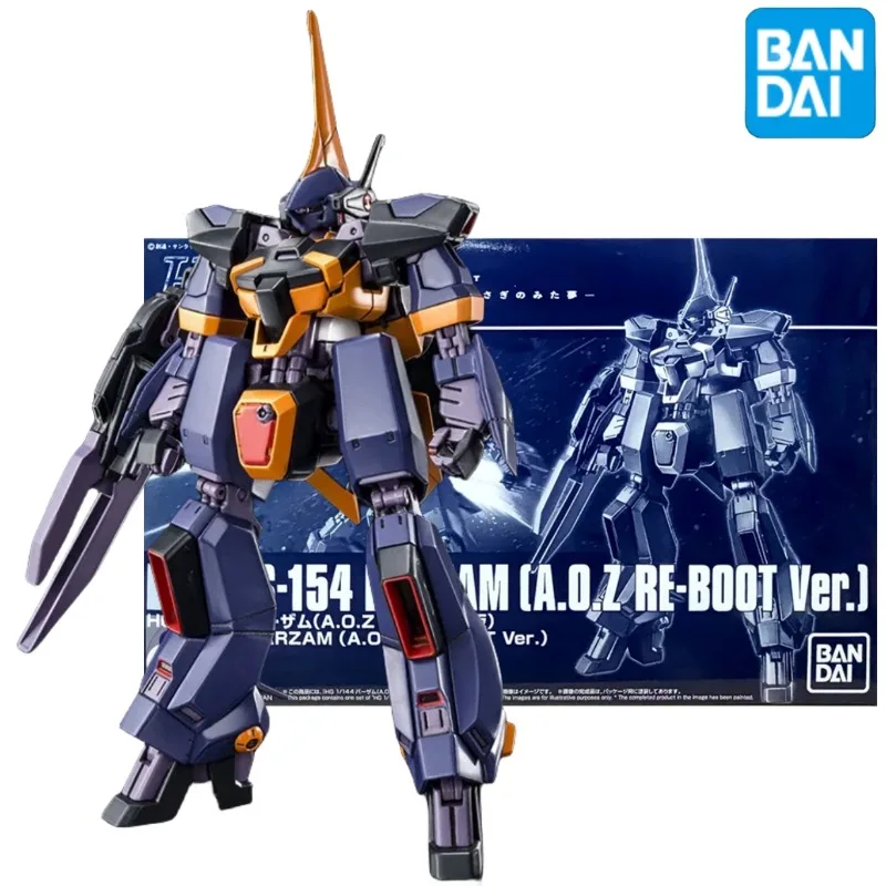 

Bandai Anime Model Toys Original Genuine HG 1/144 RMS-154 BARZAM [A.O.Z RE-BOOT Ver.] Action Figure Gifts Collectible Ornaments